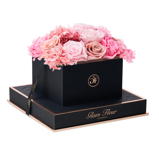 Noir Square Pink Fusion