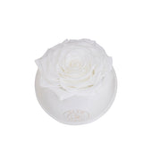 Bouton Vase Single White