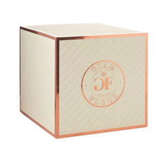 Montagé Round White and Lavender Preserved Roses