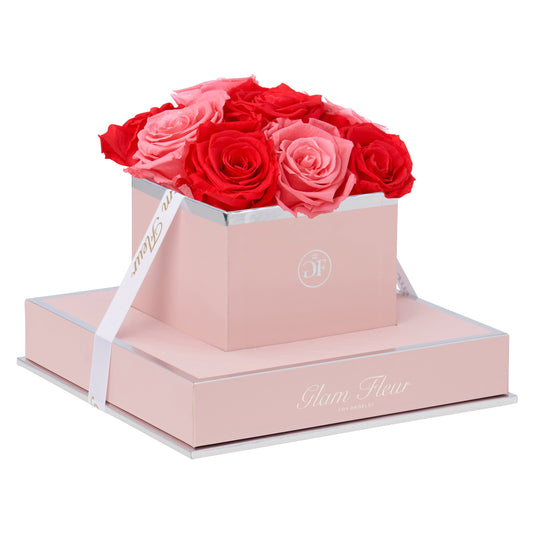 Rosé Chic Light Pink and Light Red