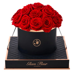 Noir Round Light Red