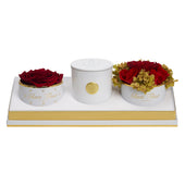 Blanche Glam Trio Red