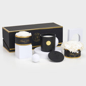 Noir Glam Trio White