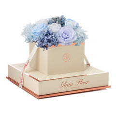 Montagé Chic Blue Lavender Fusion Preserved Flowers