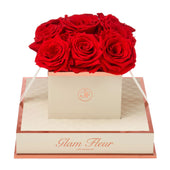 Montagé Chic Light Red Preserved Roses