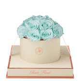 Montagé Round Mint Preserved Roses