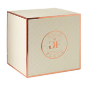 Montagé Square Peach and Metallic Silver Preserved Roses