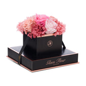 Noir Chic Pink Fusion Preserved Flowers