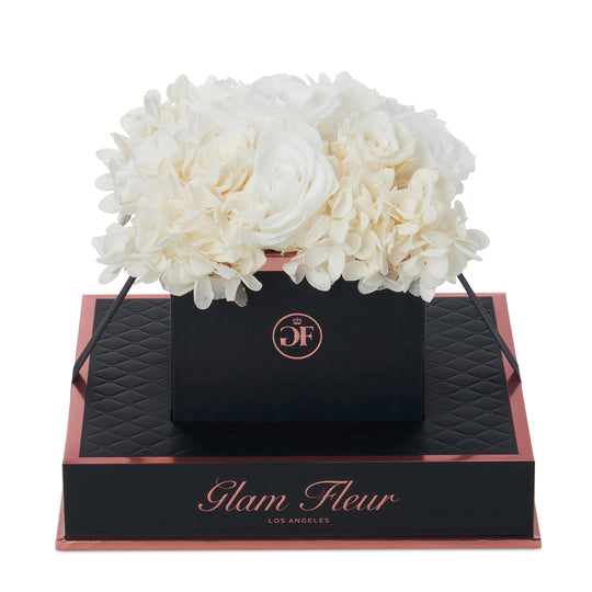 Noir Chic White Fusion