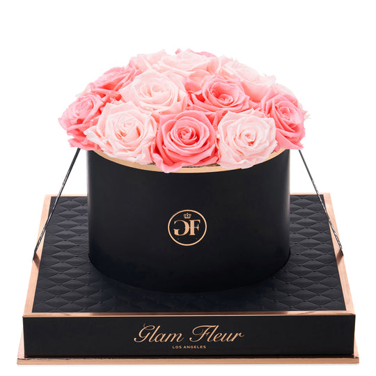 Noir Round Baby Pink and Light Pink