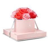 Rosé Round Light Pink and Light Red