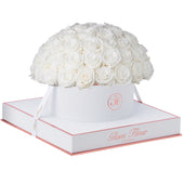 Blanche Grande Round White